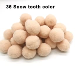 Mini Fluffy Soft Pom Poms 8/10/15/20/25/30mm Pompoms Ball Handmade Kids Toys Wedding Christmas Decor DIY Sewing Craft Supplies