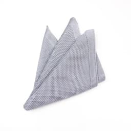 2025 Winter Design Mens Knitted Pocket Square Khaki White Solid Color Handkerchief Wedding Groom Suit Accessories Daily Hanky