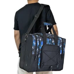 Bowling Ball Bag Bowling Ball Tote Bag For 1 Ball Multifunctional Handbag With Padded Interior Adjustable Belt Fits Ball Shoes