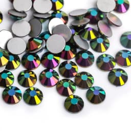 SS16 SS20 SS30 Glitter Rhinestone Crystal AB Non Hot Fix Flat back Rhinestone Apparel for Nail Art Fabric Garment