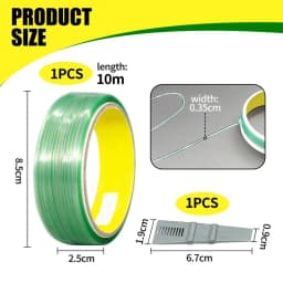 Vinyl Wrap Cutting Tape Finish Line Tape for Car Motorcycle Boat Film Cutting Tools Film Knifeless Tape for Edge Detailer 5m/10m