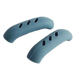 2PCS Silicone Anti-Scald Pot Handle Cover Non-Slip Pot Ear Clip Sleeves for Frying Cast Iron Skillet Pan Kitchen Tools