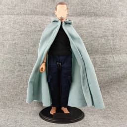 1PC New 30cm Doll Coat Mini Male Clothes Suit Cloak For 1/6 BJD Dolls Windcoat Boyfriend Multi-colors Wear Clothes Accessories