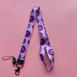 Beautiful Cartoon Styles Lanyard for Key Neck Strap Card ID Badge Holder Key Chain Key Holder Accessories