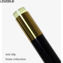 Black Beech Wood Walking Cane with 8 Ball Handle 2-Piece Detachable Fashionable Stick for Men And Women Daily Use Cosplay
