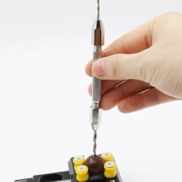 0-3.1mm Drill Bit Clamp Watchmaker Pin Vice Home Carving Repair Tool Double Ended Screwdrivers Collet Holder