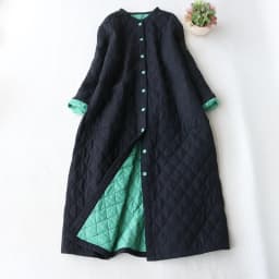 plus Size Autumn Winter Cotton Jacket Quilted Long Casual Warm Loose Artistic Diamond Pattern Women's Fashion Outerwear