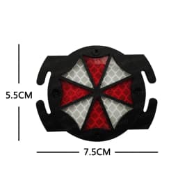Molle EDC Identify Safety Outdoor Mark Strip Patch Umbrella Blood Type Nuclear Radiation Cat Eyes Tactical Equipment Accessorry