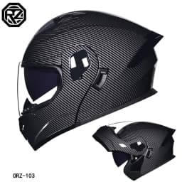 ORZ's latest high-quality motorcycle modular flip helmet ABS material dual lens full helmet DOT batch