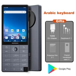 QIN F25 Dual SIM Mini Smartphone Android 14 Google Play 6GB 128GB 3.54 Inch Touch Screen 4G WiFi Bluetooth Mobile Phone