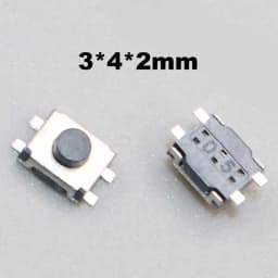 100pcs Car Remote Control Key Touch Switches Tactile Push Button Switches For Hyundai Nissan Honda VW Toyota Kia Peugeot