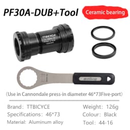 Center axle tool BB30A-24/PF30A 24/30/28.99mm for PF30A frame shell width 73mm for mountain bike Cannondale crank group hollowte