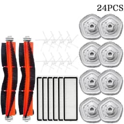 Dreame Bot W10 W10pro Vacuum Cleaner Accessories Main Side Brush HEPA Filter Mop Cloth Rag Spare Parts