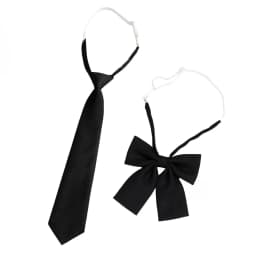 Lazy JK Small Necktie Bowtie For Student Basic Style School Uniform Classic Ties Solid Bow Ties Cravats Girls Red Bowties