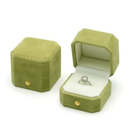 Green Jewelry Ring Box For Engagement Wedding Ring Box Birthday Jewerly Pendant Bracelet Necklace Display Gift Box