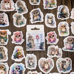 45 Pcs Fresh Flowers Sticker Set Cute Scrapbook Decoration for Kid DIY Arts Crafts Journaling Album Junk Journal