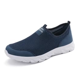 Summer Mesh Casual Shoes For Men Breathable Low-cut Men's Running Shoes Outdoor Non-slip Lightweight Sneakers Man Slip-on Shoes