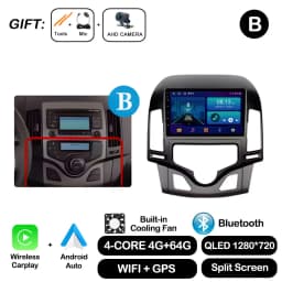 Android OS for Hyundai I30 2006 2007 2008 2009 2010 2011 Car Radio Multimedia Player DSP Stereo WiFi GPS Navigation Head Unit