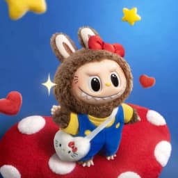 POP MART LABUBU THE MONSTERS X Sanrio Characters Series Vinyl Plush Doll Blind Box Toy Anime Action Figure Surprise Mystery Box