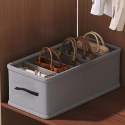 Keep Bags In Shape Multi-grid Handbag Divider Foldable Storage Box for Closet
