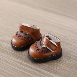 3.5cm Doll Canvas Shoes Leather Shoes For 15 17 cm For Labubu Doll Mini 1/6 BJD OB27 10cm Cotton Doll Clothing Outfit Accessory