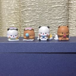 In Stock Genuine Bubu And Dudu Panda V3 Couple Daily Life Series Blind Box Trendy Model Toy Kawaii Doll Mystery Ornament Gift