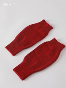 Sales Genuine Fine Sheep Wool Cozy Mitt Exposed Finger Women's Winter Autumn Knitted Fingerless Work Gloves Wrist Mittens Driver