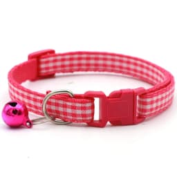 Cat Collar With Bell Neck Ring Necklace Safety Elastic Adjustable Necklace Puppy Kitten Collar Pet Products Kitten Accessories