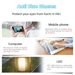 Ultralight TR90 Computer Anti Blue Light Glasses for Women and Men Retro Screw Free Design Big Round Frame Reading Glasses