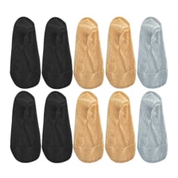 5 Pairs New Peacock Screen Lac Invisible Anti-slip Silicone Thin Socks Lace Edging For Women Summer Simplicity Boat Socks