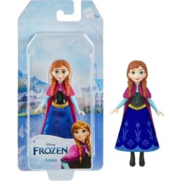Original Disney Princess Mini Princess Snow White Moanna Merida Elsa Anna Miniature Dolls for Girls Christmas Gifts HPL55 Toys
