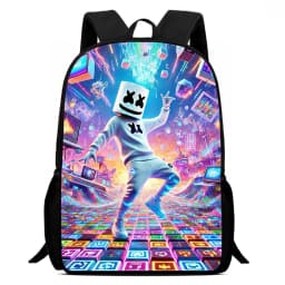 Fortnite Cartoon 15-inch Lightweight Backpack With Adjustable Shoulder Straps Kids Daily School Bag For Boys Girls Age 5-9