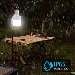 60mm USB Rechargeable Led Bulb Portable Camping Emergency Lighting Light Flashlight Outdoor Garden Picnic Work Hanging Tent Lamp