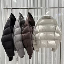 Winter Knitted Splicing Cotton Jacket For Women Korean Fashion Single Breasted Thicken Coat Casual Simple Female Warm Overcoat