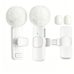 Type-C Port Professional Wireless Lavalier Microphone for Smartphones, Computers, Tablets, Plug and Play