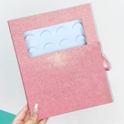 16Pairs Lash Book Bulk Wholesale Eyelash Packaging Box Lashes Sample Display Lash Cases