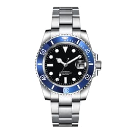Customized Logo Reloj Men's Mechanical Automatic Wristwatch NH35 Movement 40mm Dial 100M Waterproof Sapphire Glass DIY Corgeut
