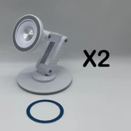 Magnetic Tenting Bracket for Split Keyboard Detachable 360 Degree Height Adjustable for Phone Tablets PC Game Accessories