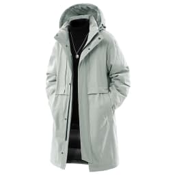 Winter Jackets Men Padded Warm Long Cotton Coats Plus Size 6XL 7XL 8XL Oversize Windbreak Hooded Black Autumn Pockets Loose Male