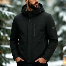 2026 Men's Winter Wool Blend Hooded Parka Thick Warm Windproof Casual Quilted Cotton Coat Heavyweight Outdoor Streetwear Vintage