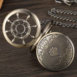 Wind up Pocket Watches for Men no battery Pendant Vintage Costume Mechanical Mens Pocket Watches and Chain Vest Necklace Watches