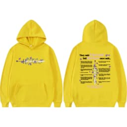 Kai Azer I Love You in Powerless Graphic Sweatshirts Men Women Vintage Hip Hop Classic Hoodie Hot Sale Oversized Hipster Hoodies