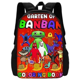 Garten of BanBan Child School Backpack with Lunch Bags ,Pencil Bags ,School Bags for Boys Girls Best Gift