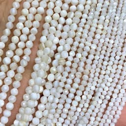 2 3 4MM Faceted Stone Beads Natural Apatite Agate Jade Amethyst Tourmaline Round Spacer Beads for Jewelry Making Diy Bracelet