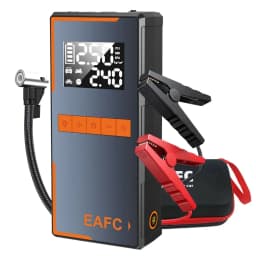 4 in1 Car Jump Starter Air Pump Power Bank Lighting Portable Air Compressor Cars Battery Starters Starting Auto Tyre Inflator