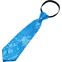 1pcs Unisex Shinning Sequins Tie Casual Tie Sequin Tie Adjustable Zipper Necktie for Festival Dance Costume Party Event Wedding