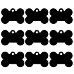 Wholesale 20 pcs Dog ID Tag Pet Bone Tags Nameplate Personalized Dog Puppy Tags Customized Dog Pet Name Phone Address No. Tag