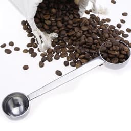 Double Side Measuring Spoon Stainless Steel Coffee Scoop Tablespoon Tool