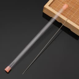 1-7Pcs 0.3-0.9mm Stainless Steel Beading Needles Easy Thread String Cord Test Tube Packaging Pins For DIY Jewelry Making Tools