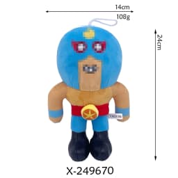 7pcs New Cartoon Wilderness Brawl Spike Doll Surrounding Plush Dolls Game Characters Children Room Decoration Birthday Gift